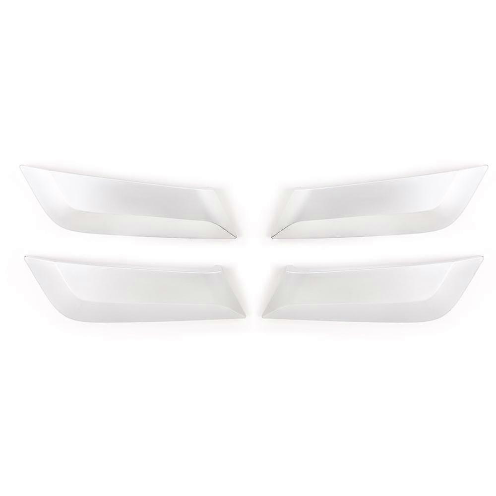 Car Inner Door Armrest Panel Handle Pull Trim (silver)