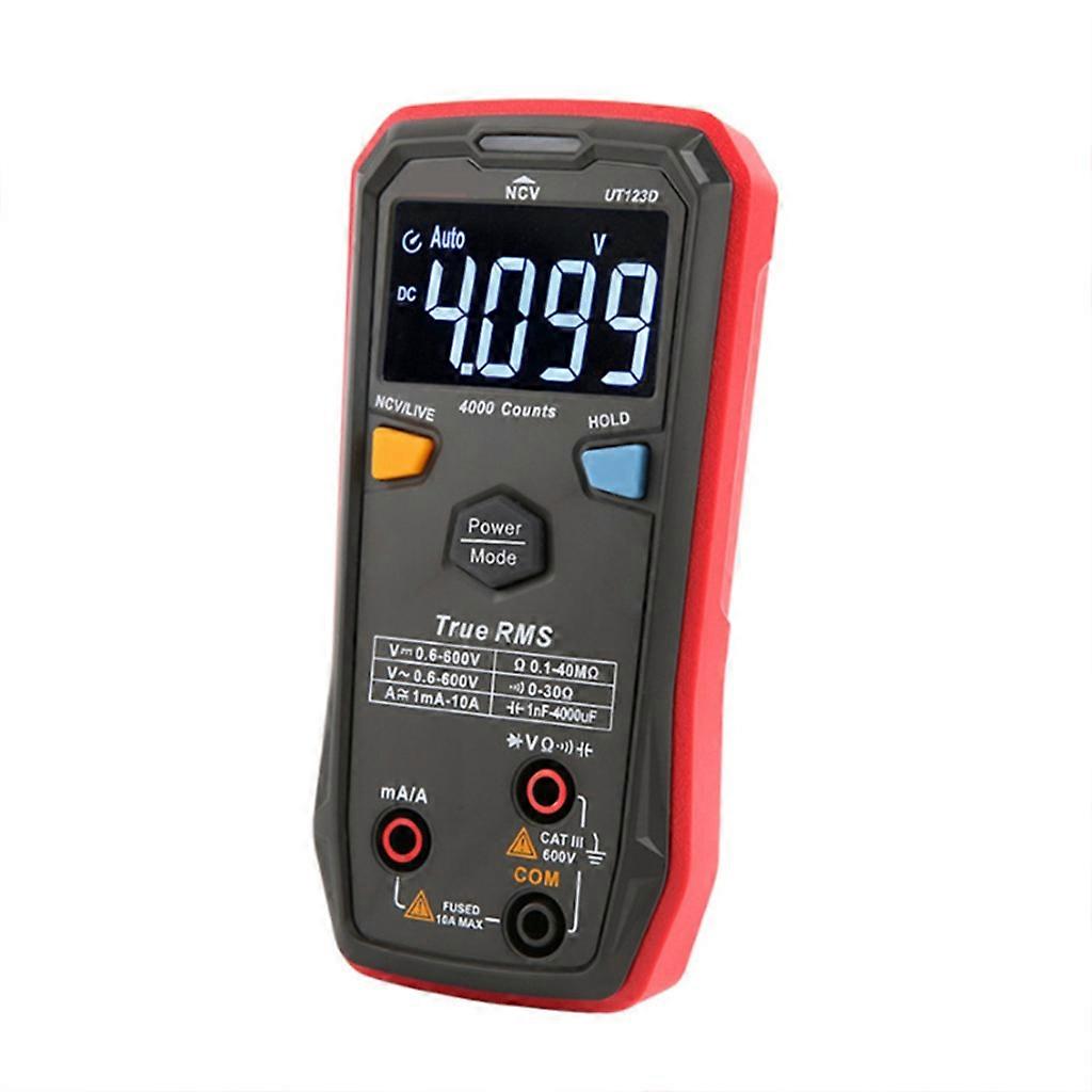 Mini UT123D Portable Digital Multimeter Household Pocket Size Multi-Tester