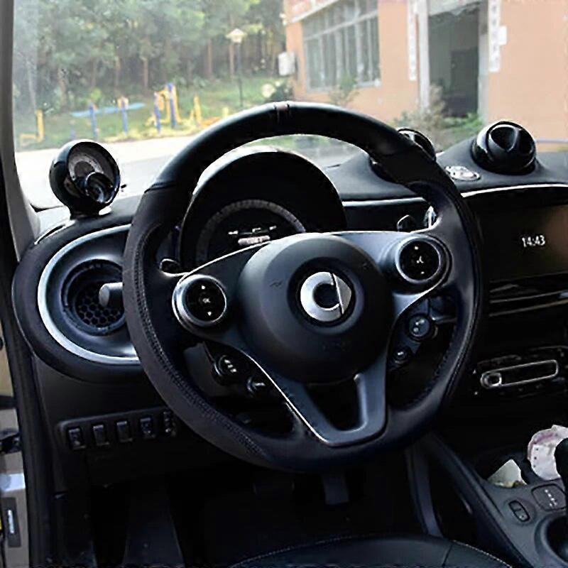 Interni automobilistici Diametro 38 CM auto fai da te coprivolante in pelle per smart 453 fortwo forfour accessori di styling