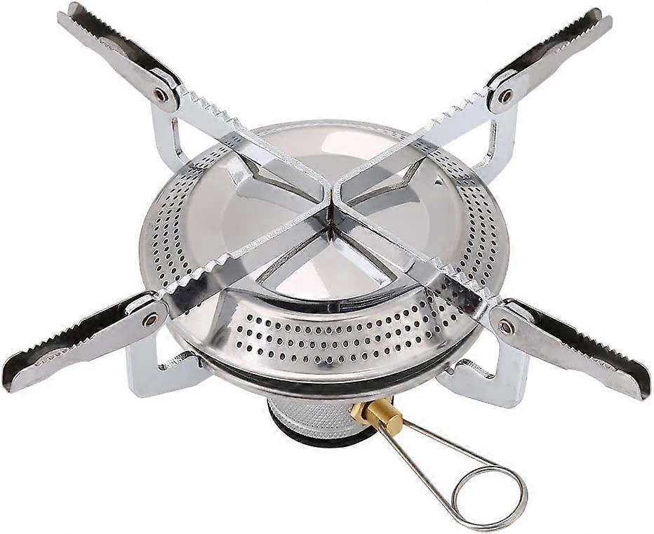 Ultralight Portable Foldable Titanium Alloy Camping Gas Stove