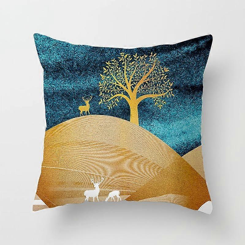 Print Pillowcase Sofa Cushion Cover Design Style -1113