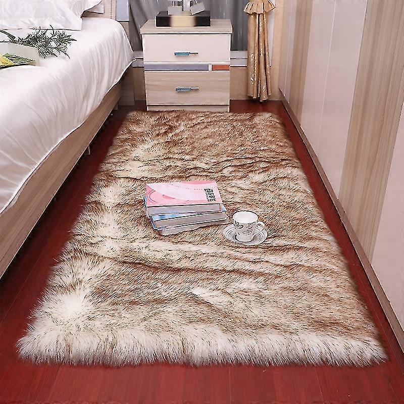 Matta för vardagsrum 160x230 modern plysch mjuk fluffig sovrum sängmattor burspråk soffa fåtölj dyna vit grå stora mattor