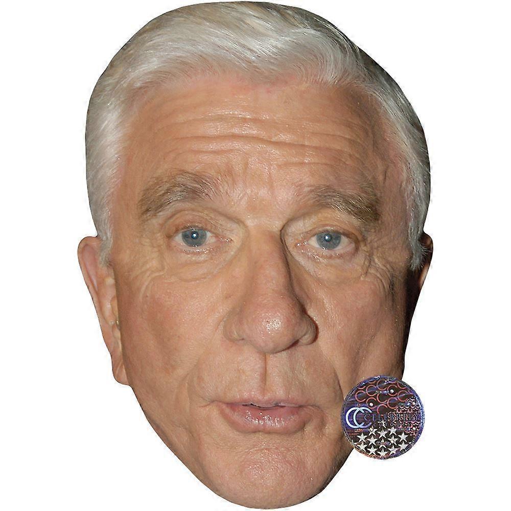 Leslie Nielsen Celebrity Mask, Flat Card Face