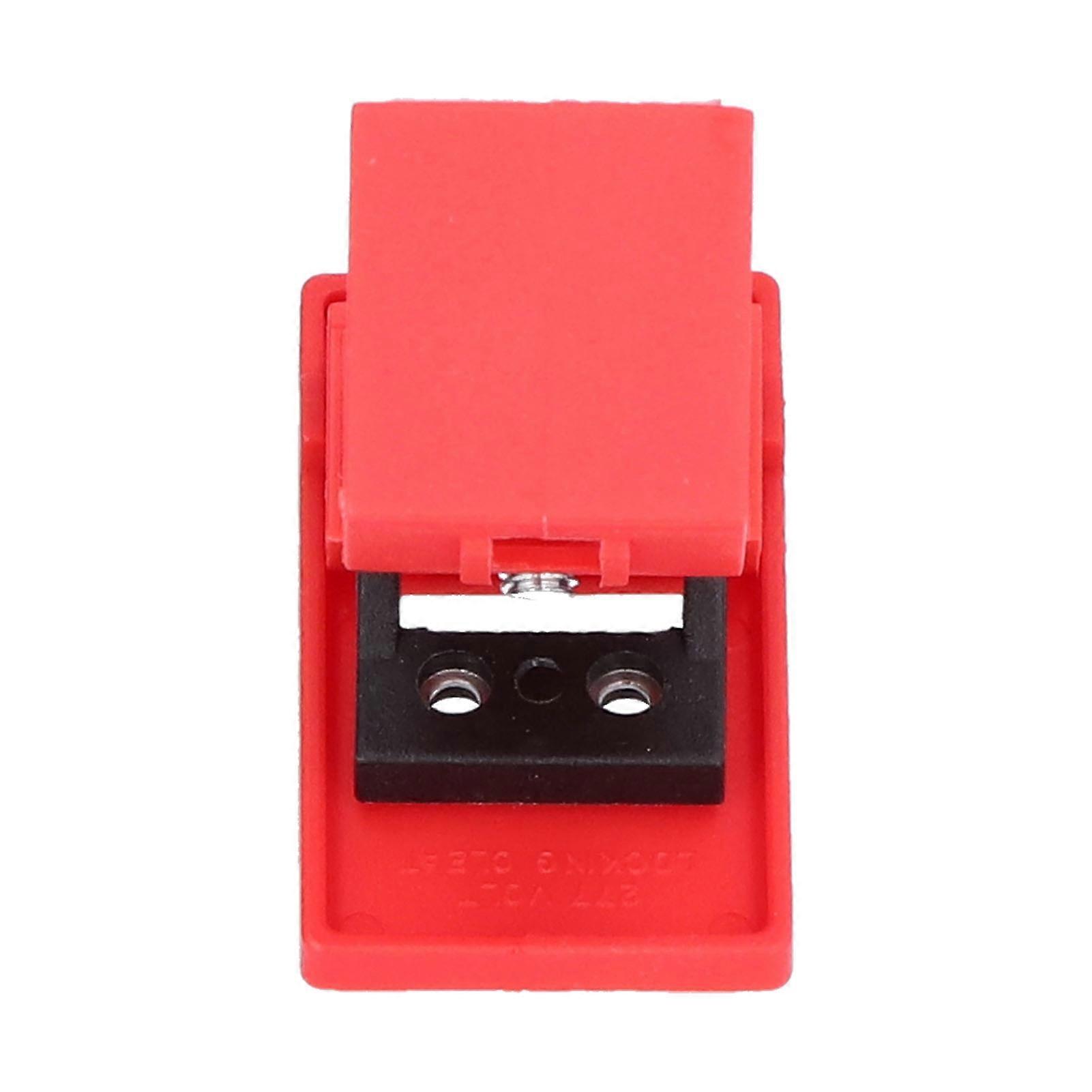 Clamp Type Circuit Breaker Lockout Industrial Molded Case Air Switch Safety Lock for Handle Within 18mm/0.7in