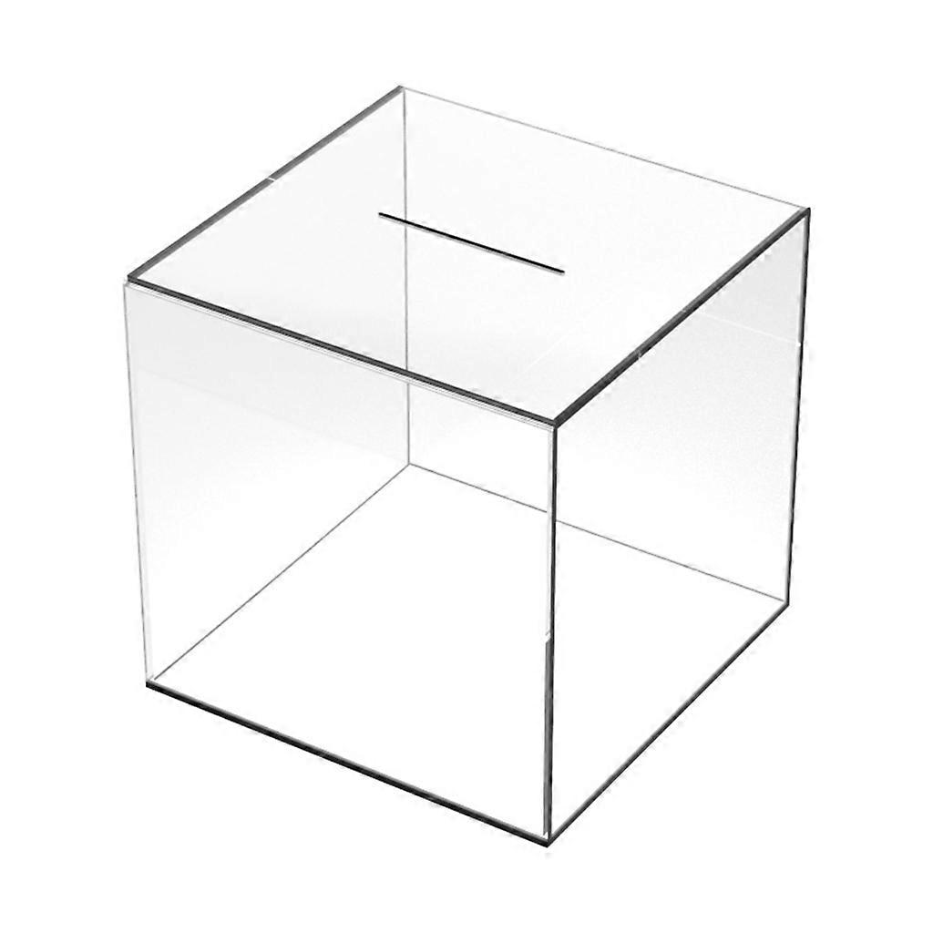  Spargris för vuxna klar akryl pengar sparande bankburk för kontanter och mynt