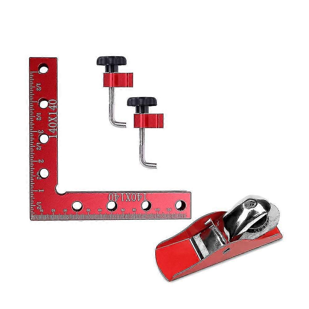 4pcs Right Angle Square Adjustable Angle Clamps 140mm