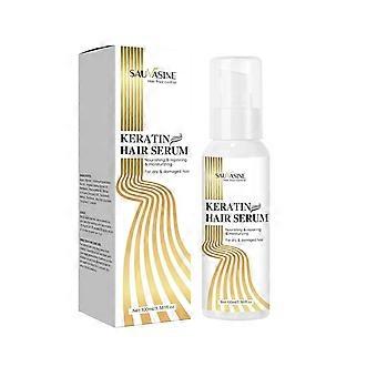 Keratin Protein Hair Serum, Hair Repair Treatment for Frizzy Dry Damaged Split End Hair, Nourishing Hair Care Oil For Soft Shiny Hair,Smoothing Moistu