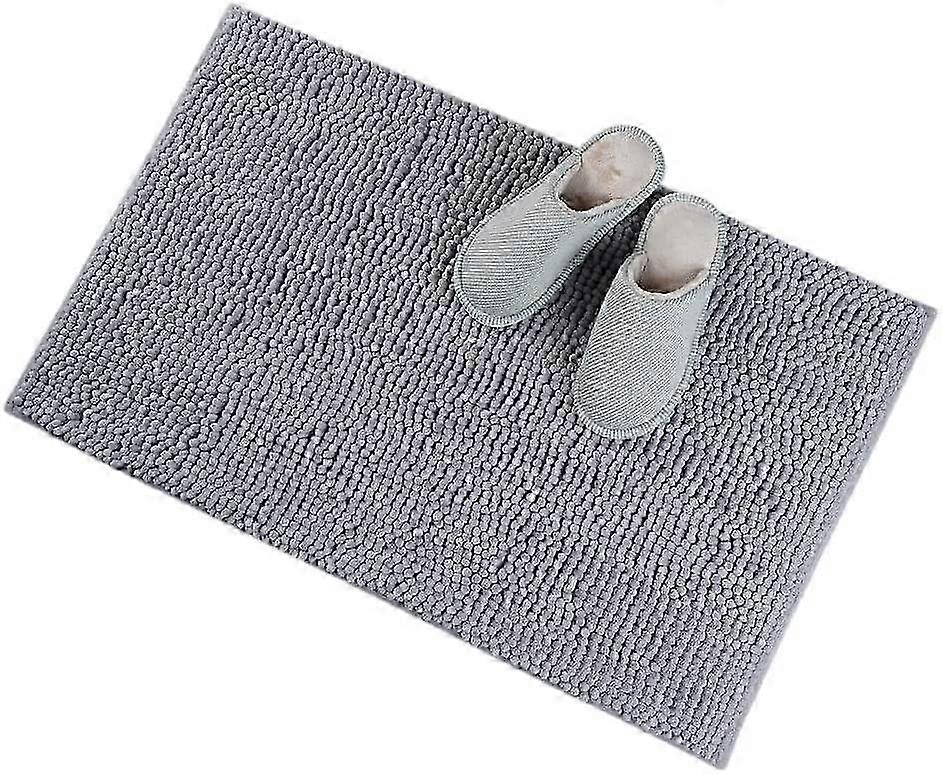 Bath Mat Bathroom Rug, Machine Washable and Folding, Soft and Comfortable