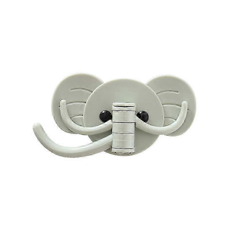 3 Pieces Elephant Hook Bathroom Strong Adhesive Sticker