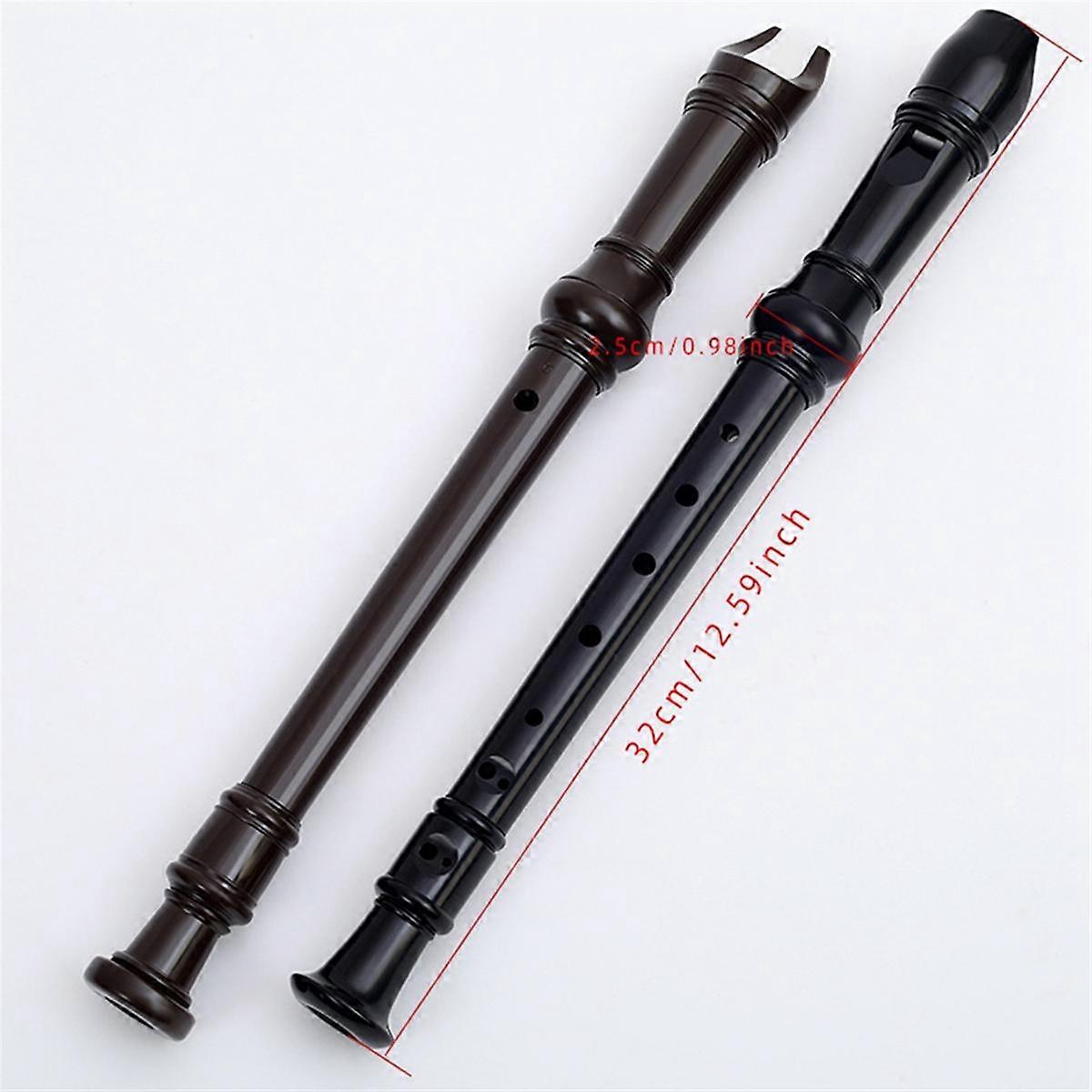 Pink ABS Recorder Treble 8-Hole Musical Instrument Flute Children Adult Beginners Entry-Level Flute Instrument