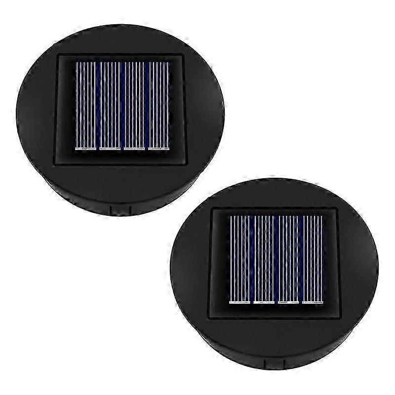 2pcs Solar Light Replacement Top Unit 8cm,replacement Solar Panels,for Outside Garden Lantern Solar