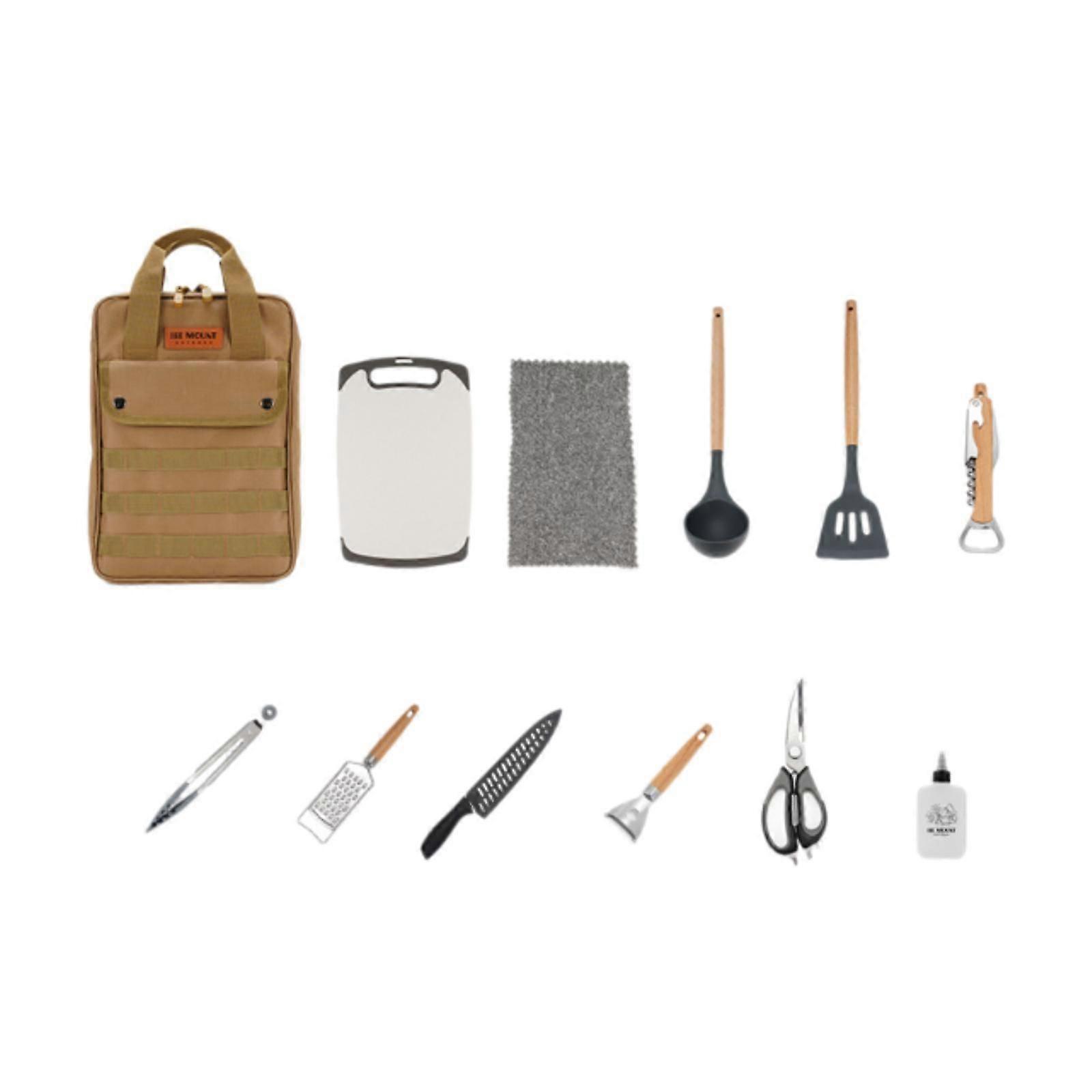 Camping Cooking Utensils Set Camping Cookware Set for Hiking Backpacking BBQ