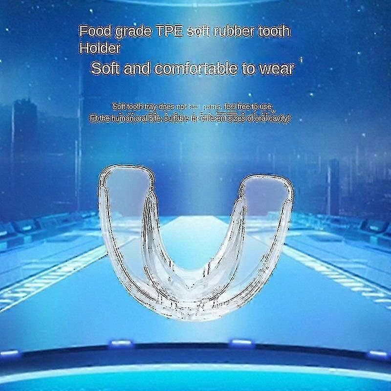 شوك دكتور تقويم الأسنان المزدوج واقي الفم. حماية الأسنان العلوية والسفلية. واقي الفم بدون غليان / ملاءمة فورية. للشباب والمراهقين والأطفال والكبار WG