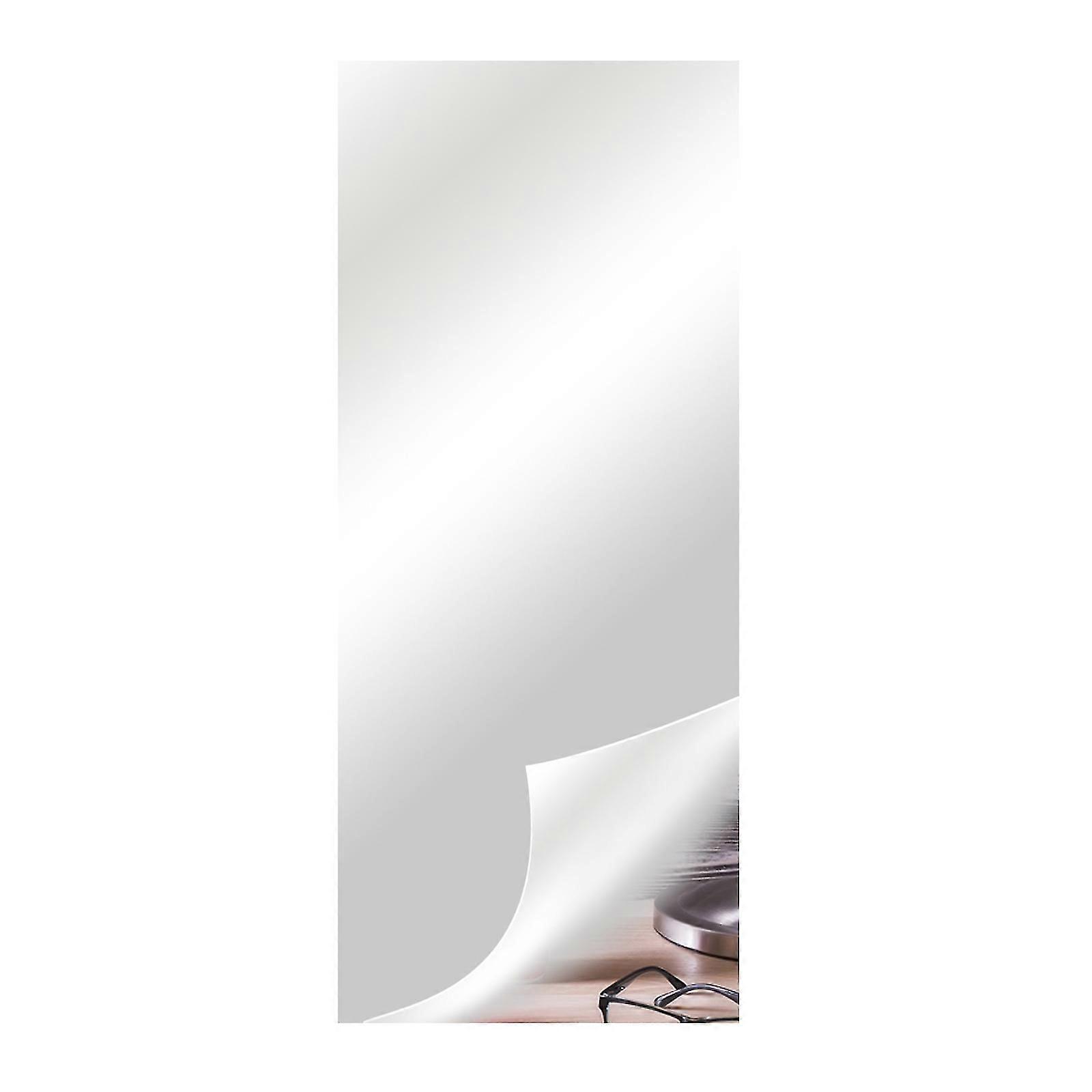 Adhesive Mirror Sheet Flexible Mirrors Sheets, Flexible Non Glass Mirror Roll Plastic Mirror Tiles Wall