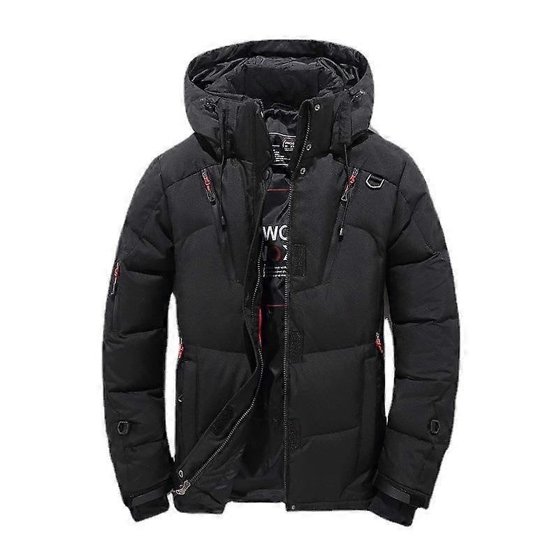 Vinter vindtät utomhus varm dunjacka herr tjock kort koreansk dunjacka herrjacka