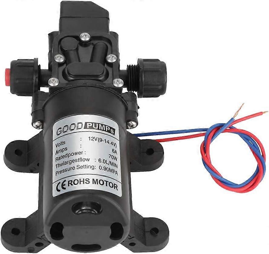 Self-Priming Diaphragm Pump for Motorhome, Boat, and Garden