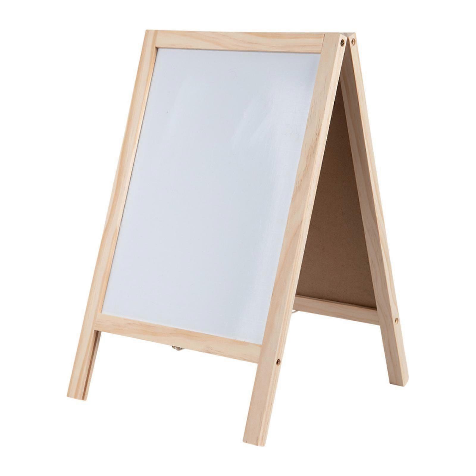Tableau noir double face tableau blanc tableau mémo pour publicité café mariage 19cmx30cm