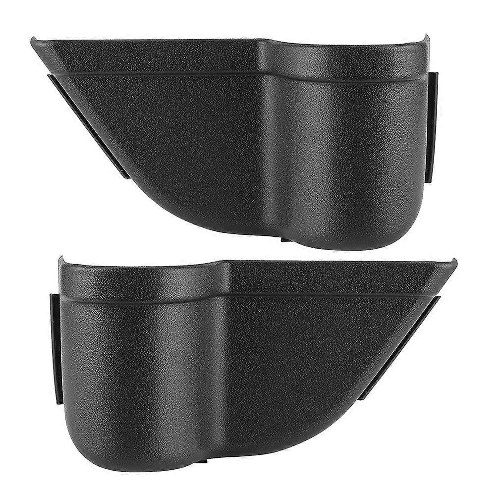 2Pcs Front Door Storage Box Side Insert Organizer Tray Fit for Jeep Wrangler JK JKU 20112018