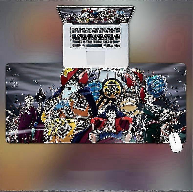 Large Mouse Pad One Piece Non Slip Rubber Base Gaming Anime Mouse Pad For Computer Home Office Long Mouse Mat Playmat Gamemat