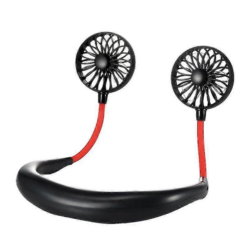 Luie schouderventilator, nekventilator, draagbare sportventilator, oplaadbare nekventilator