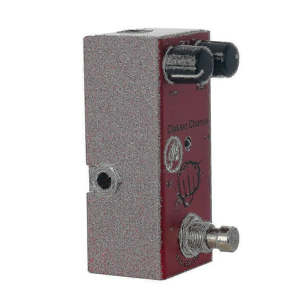 Clássico octave efeito de guitarra pedal alumínio luminidade shell true bypass