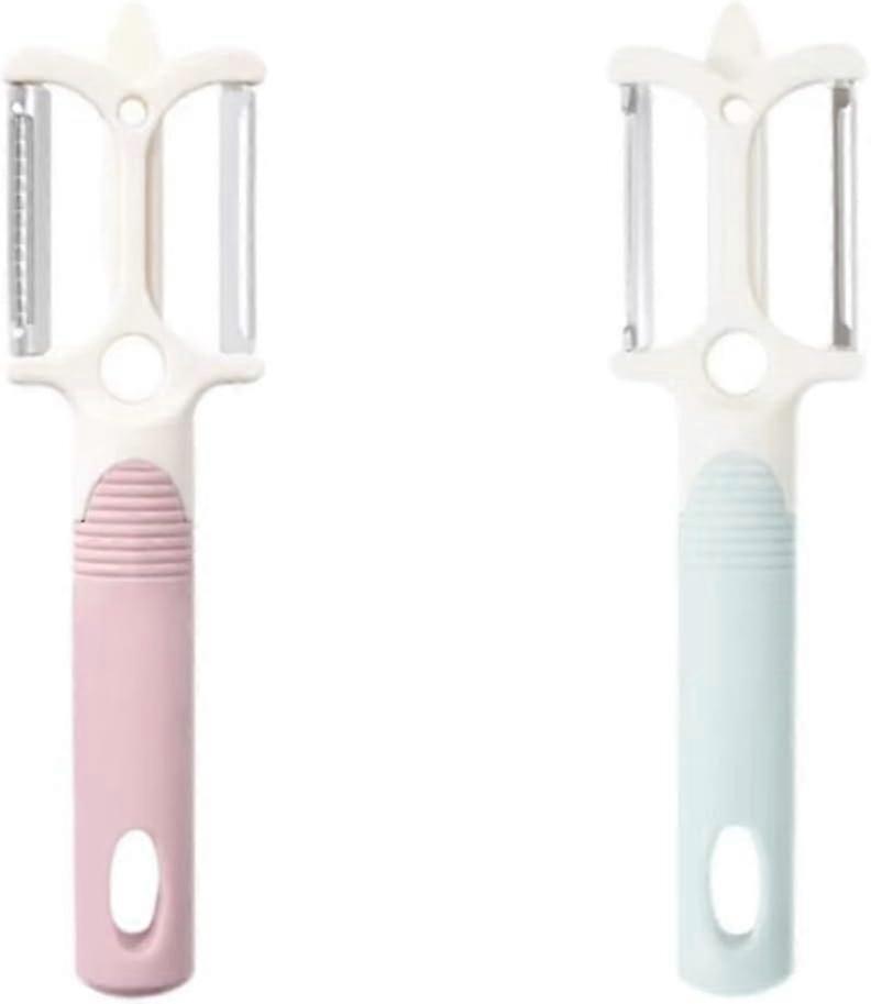 2 Household Vegetable Peelers Kitchen Dining Room Gadgets Multipurpose Peelers