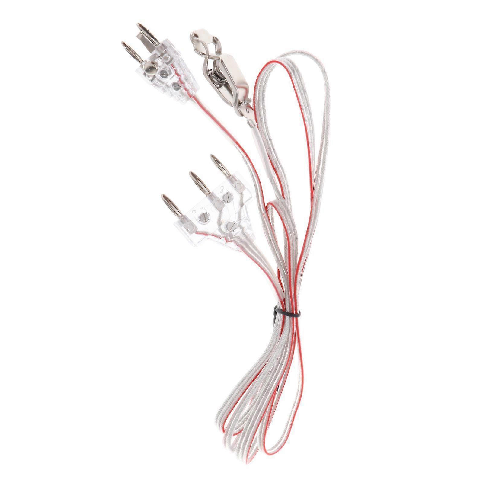 Multipurpose Fencing Body Cords Mask Cord Durable Three Pin Plug for Foil