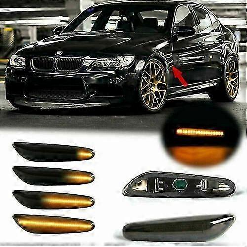 LED opakovač blikající světlo pro BMW řady 1 E81 E82 E87 E88 3 E90 E91 E92 E93 E46
