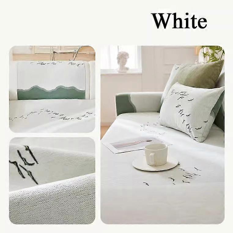 Simple Modern Chenille Sofa Cushion Four Seasons Universal Non-slip Cover Cloth Towel Sofa Cover Cover All-inclusive Universal Cushion