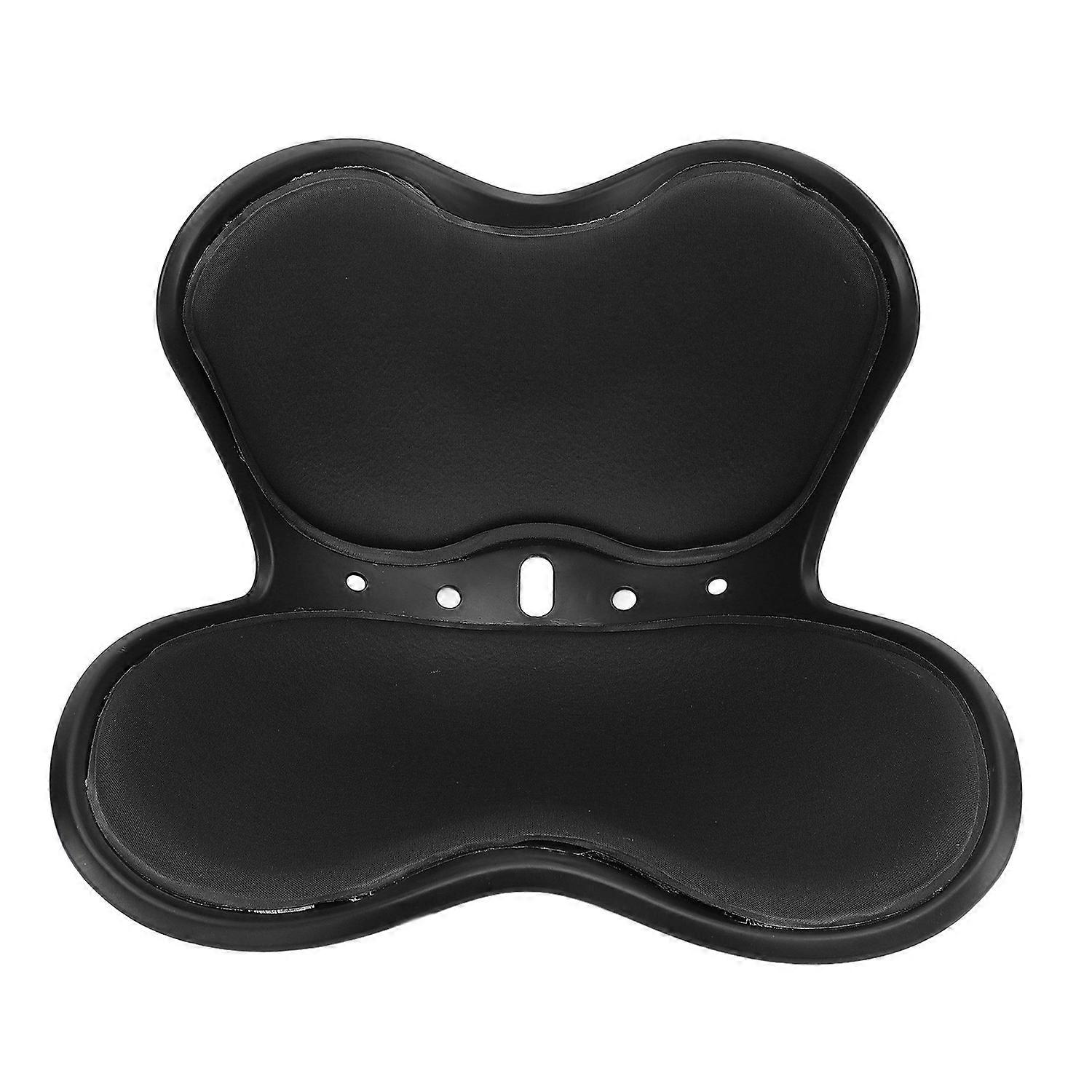 Ergonomic Lumbar Support Chair for Floor Seat Petal Shape Soft Breathable Office Chair Back and Lumb
