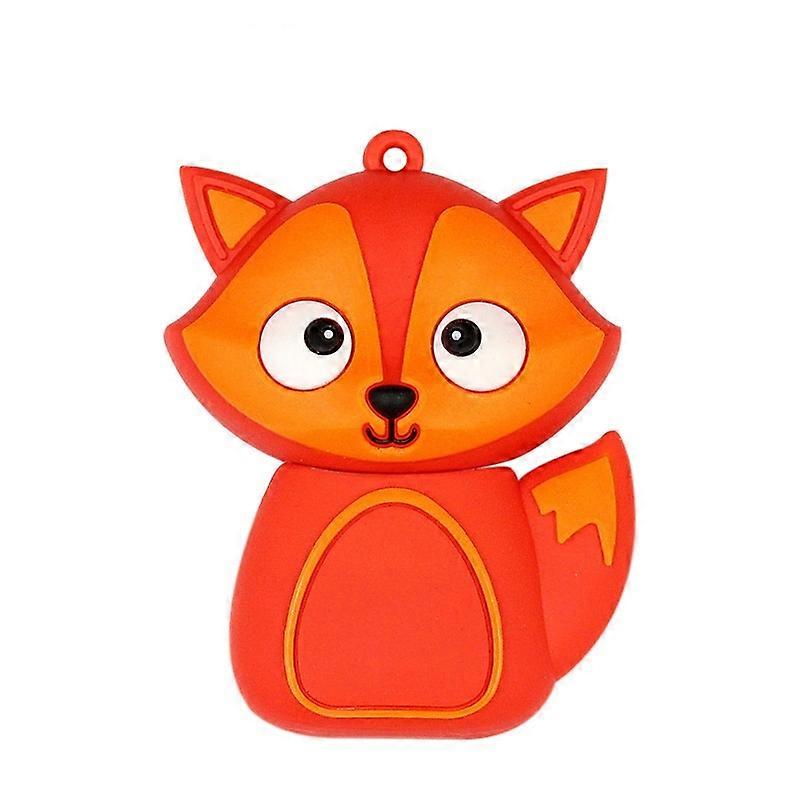 MicroDrive 128GB USB 2.0 Creative Cute Fox U Disk