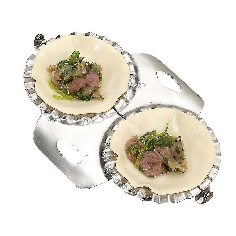 Stainless Steel Dumpling Clip Double Headed Manual Dumplings Mold Dumpling Maker