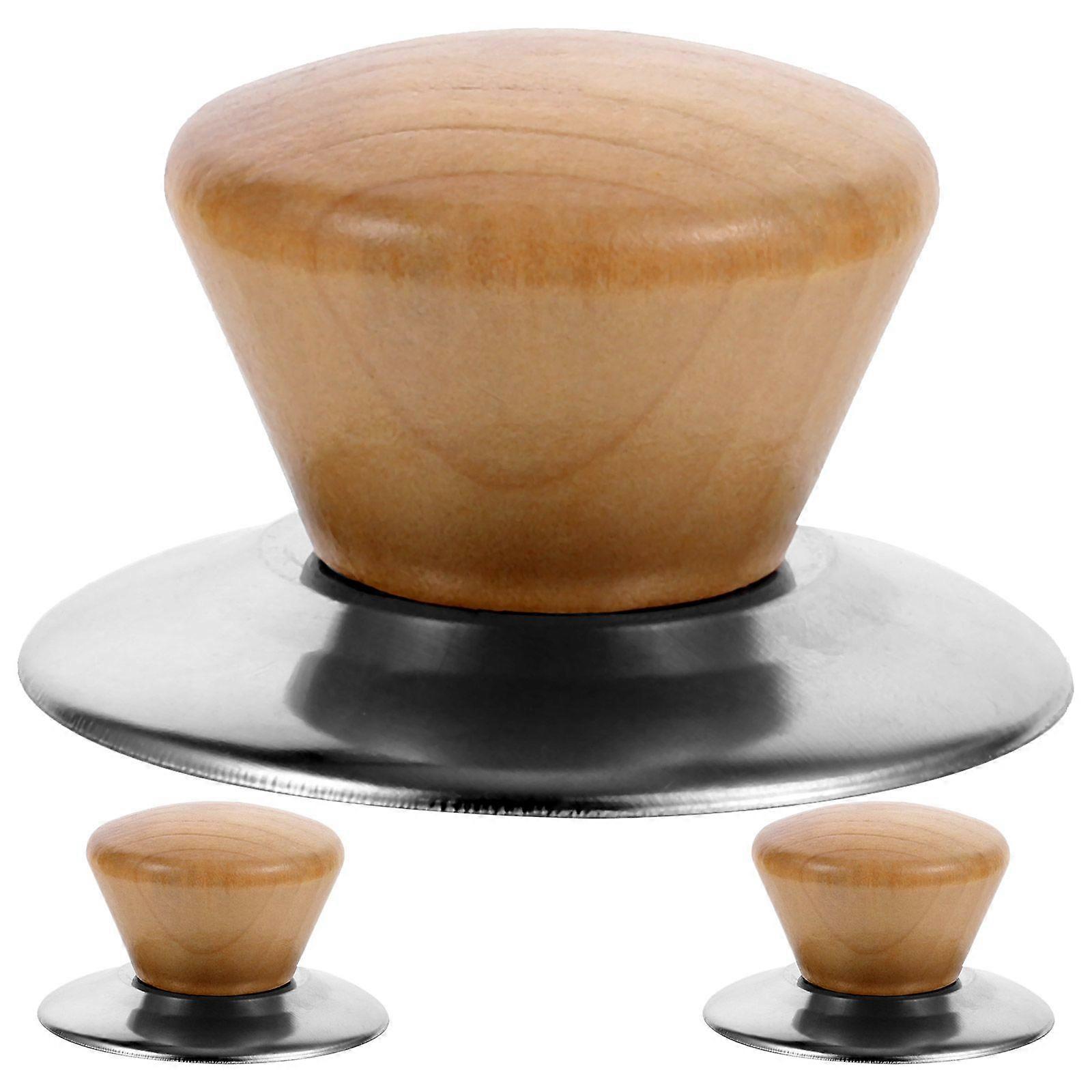 3 Sets Universal Pot Lid Cover Knobs Replacement Kitchen Knobs Handles Kitchen Supplies