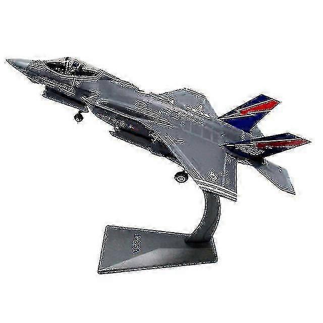F35 Lightning Ii Fighter Joint Strike Fighter 1/72 Scale Model With A Support