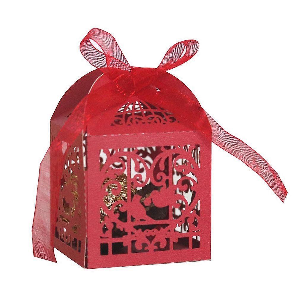 100 قطعة هدية تذكارية حديثة لحفل الزفاف للضيوف مع الشريط