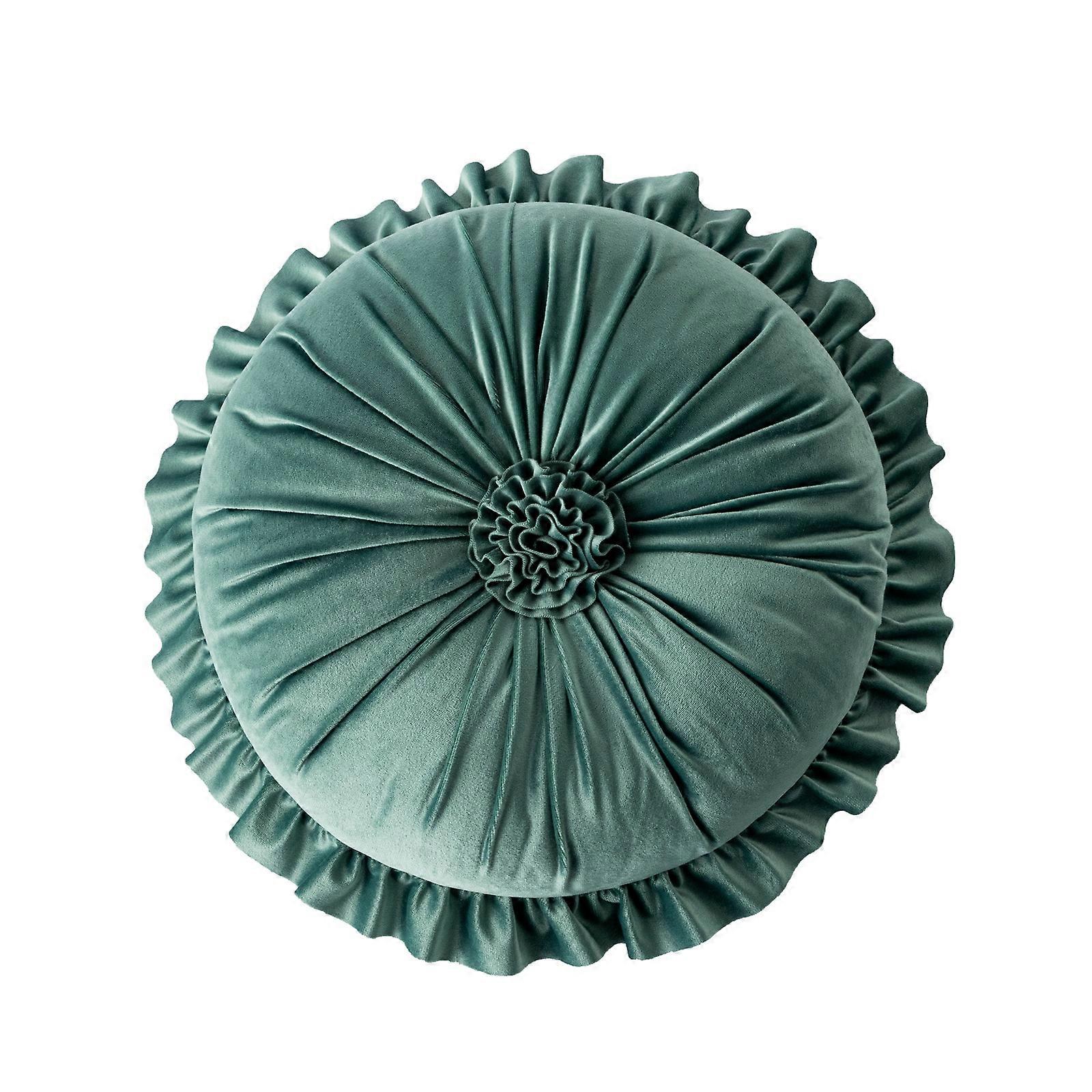 Cuscini rotondi arruffati Moda Colore vibrante Versatile Cuscino Cuscino Rotondo per Divano Auto Letto