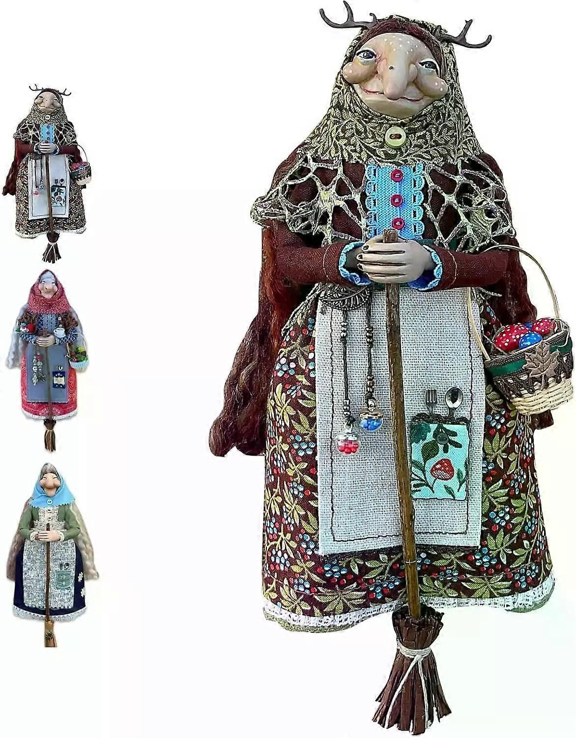 행운을 위해 수제 주방 마녀 인형 매혹적인 매력 요리 인형