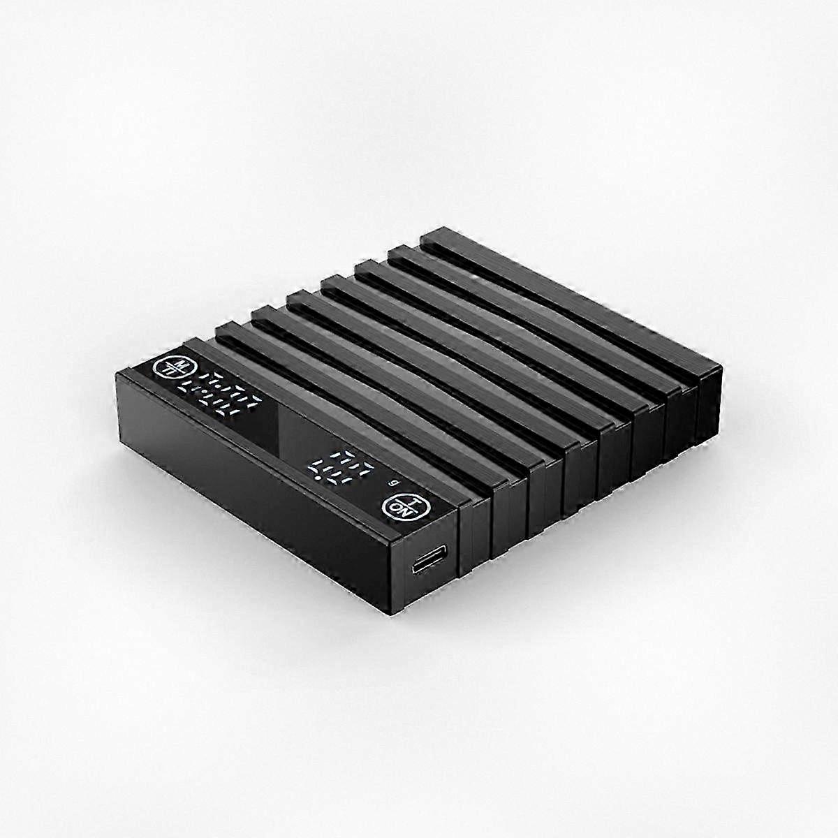 Digital Coffee Scale with LED Screen USB Charging Timer Function Home Barista Tool 2kg Capacity 0.1g Accuracy Black