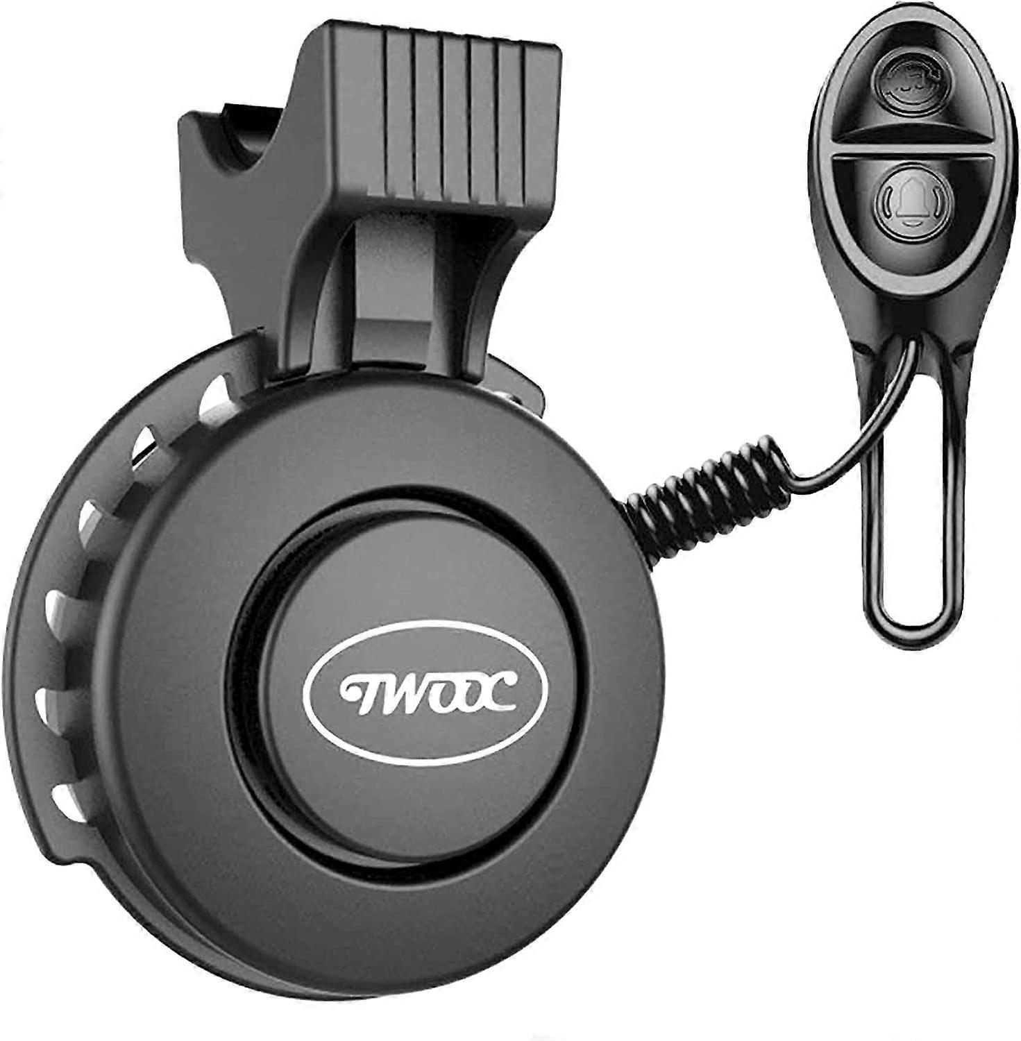 Electric Bike Horn 120 db Cycling Bicycle Scooter Horn 4 Sound Modes with Battery Rechargeable