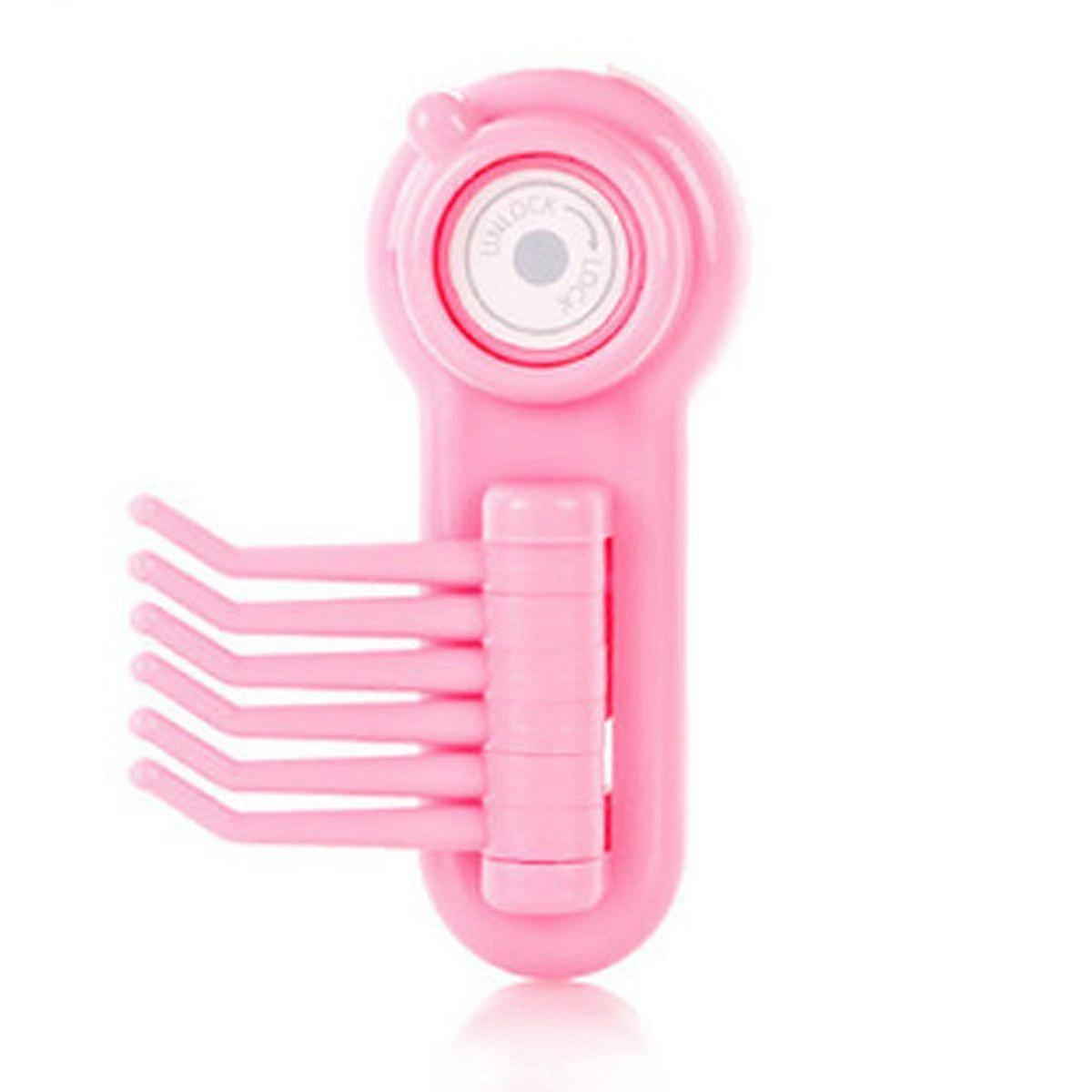 Portable Kitchen Bathroom Wall Plastic Strong Suction Cup Multi-Hanger Hook Sucker