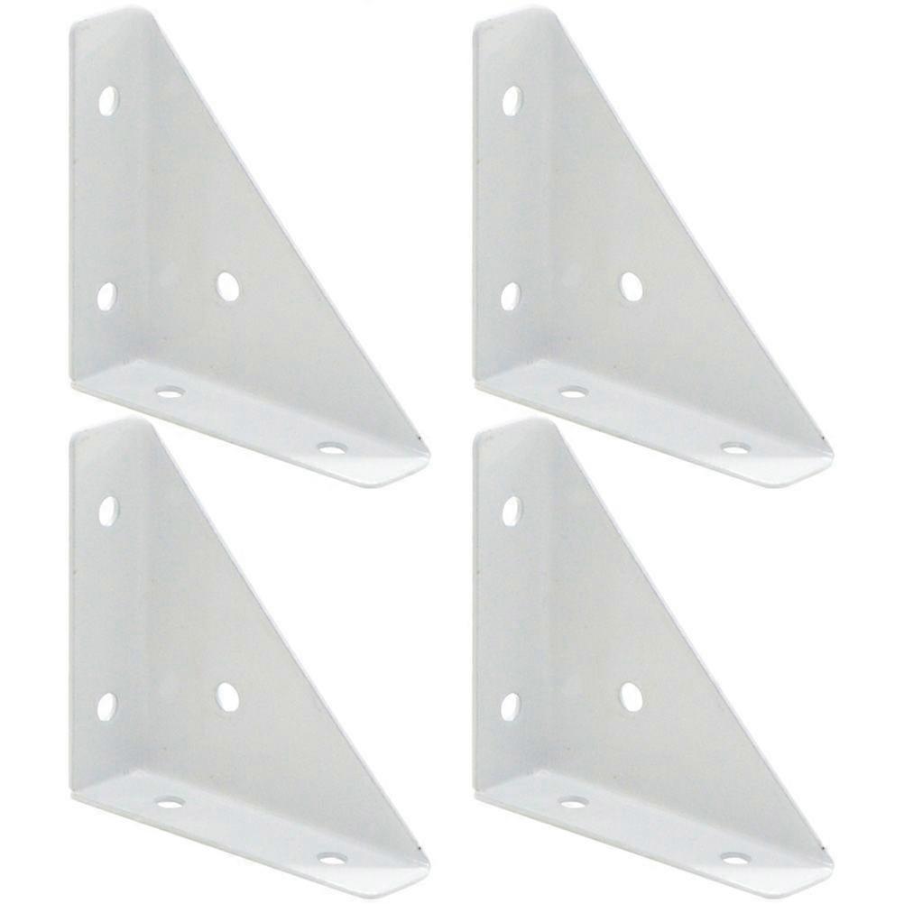 4pcs Triangular Corner Brace Heavy Duty Angle Brackets Corner Braces Joint Angle Braces