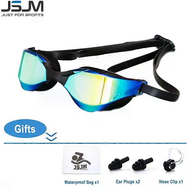 Vuxen Professionell Anti-Fog HD Simglasögon UV-skydd Simglasögon Män Kvinnor Justerbara Silikon Simglasögon