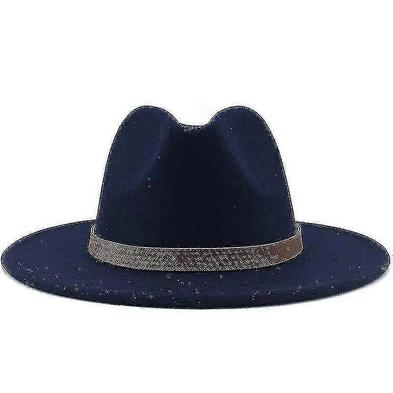Bred Brem Høst Trilby Caps, Vinter Panama Hatt