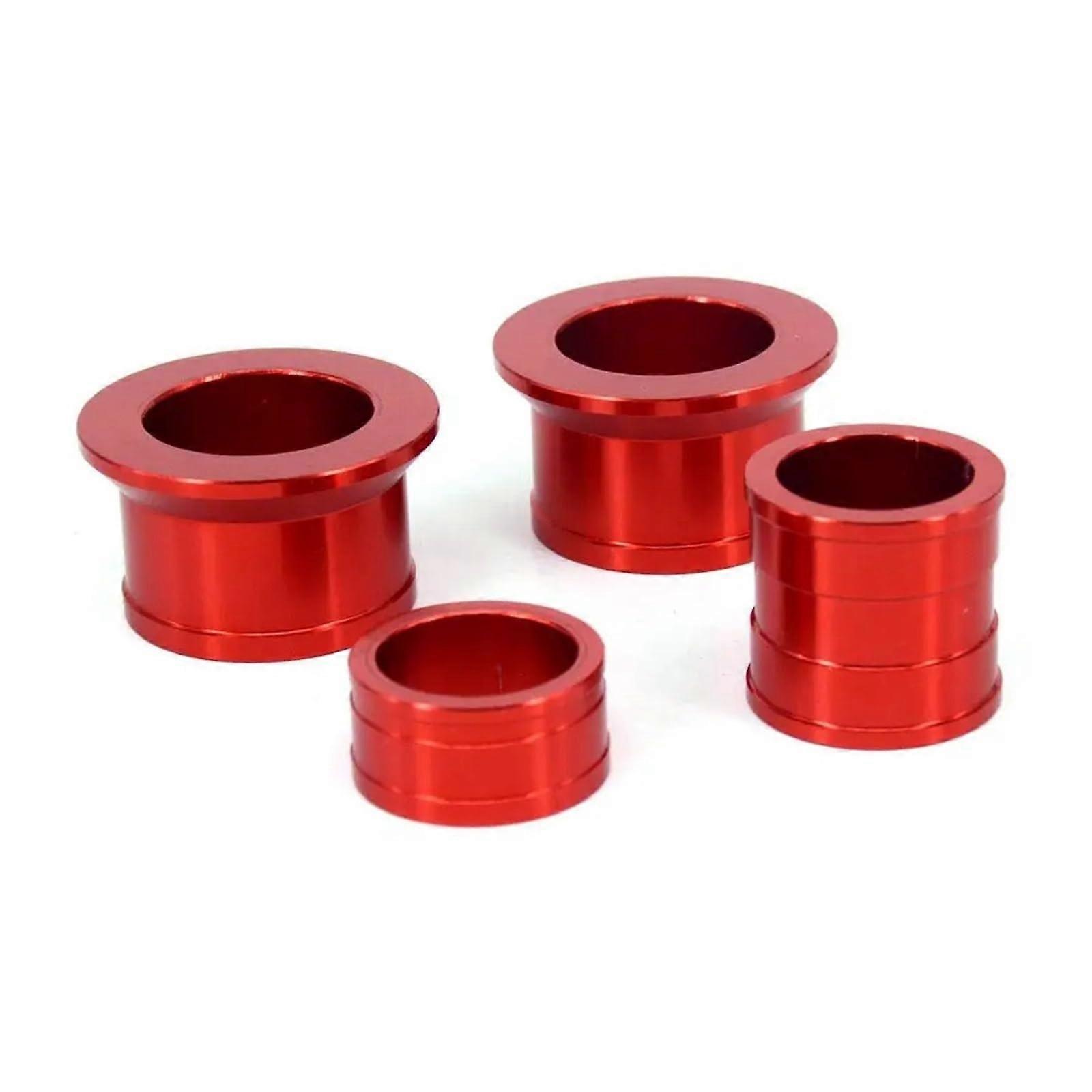 Motorcycle CNC Front and Rear Wheel Hub Spacers for CR125R CR250R CRF250R CRF250X CRF450R CRF450X, Durable Aluminum, Precision Fit