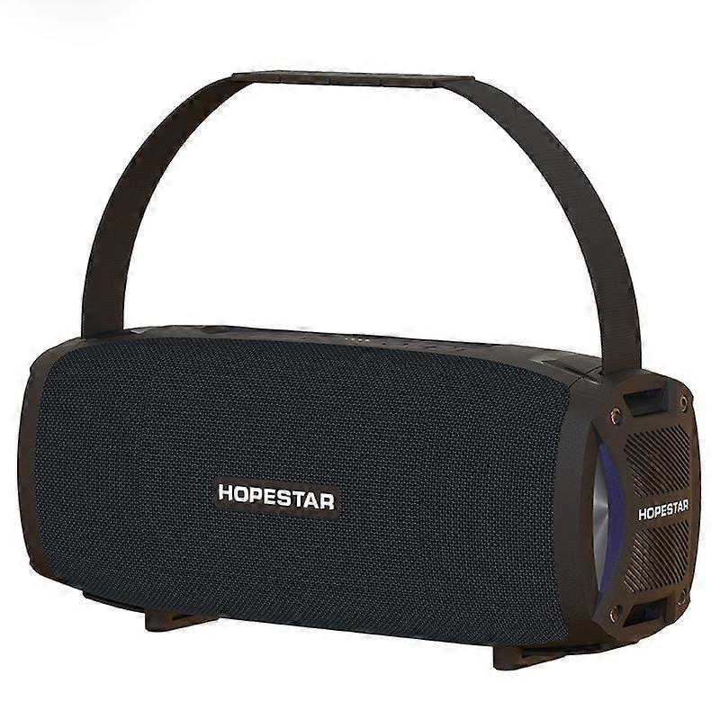 HOPESTAR H24 Pro TWSポータブル屋外防水織り織りテクスチャードBluetoothスピーカー、リズムライト付き