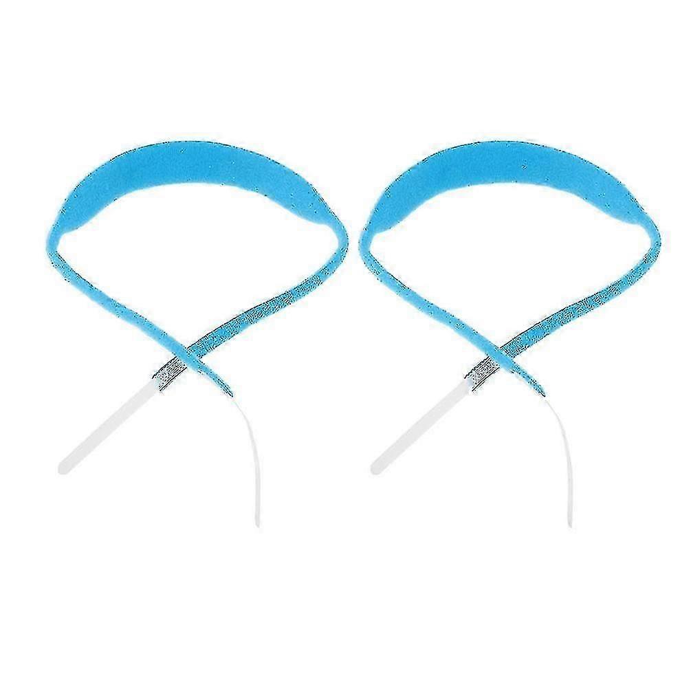 2pcs Professional Tracheostomy Holders Thickened Tracheostomy Straps Sponge Tracheostomy Fixators