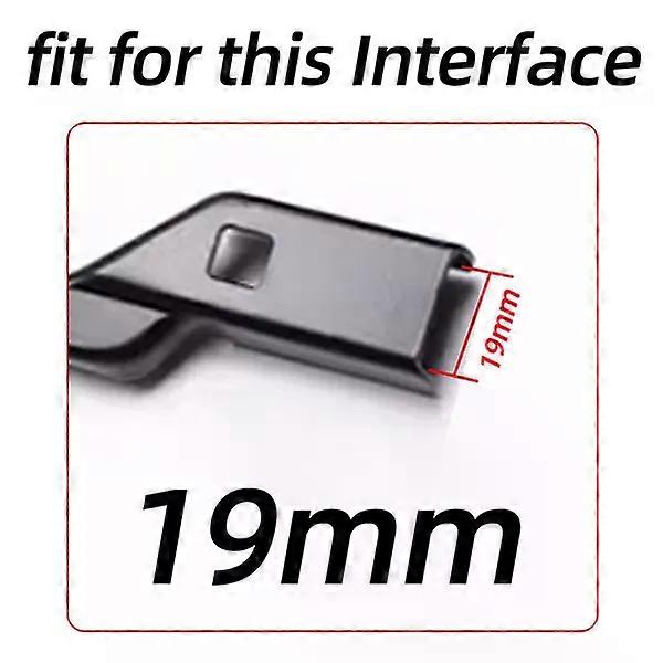 2kpl yleispyyhkijänsulat etutuulilasinpyyhkimet J Hook Slip Top Button -autolle Kaikkina vuodenaikoina kestävät vakaat autotarvikkeet