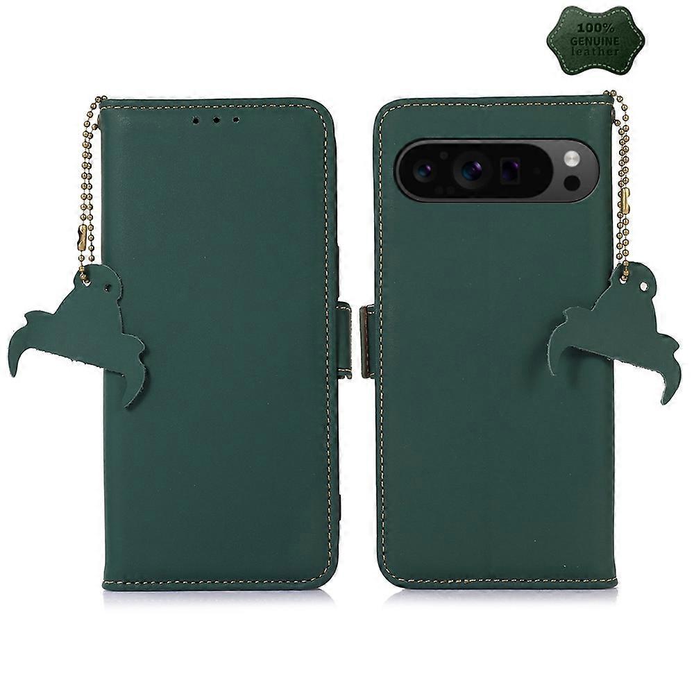 Leather Magnetic RFID Leather Phone Case