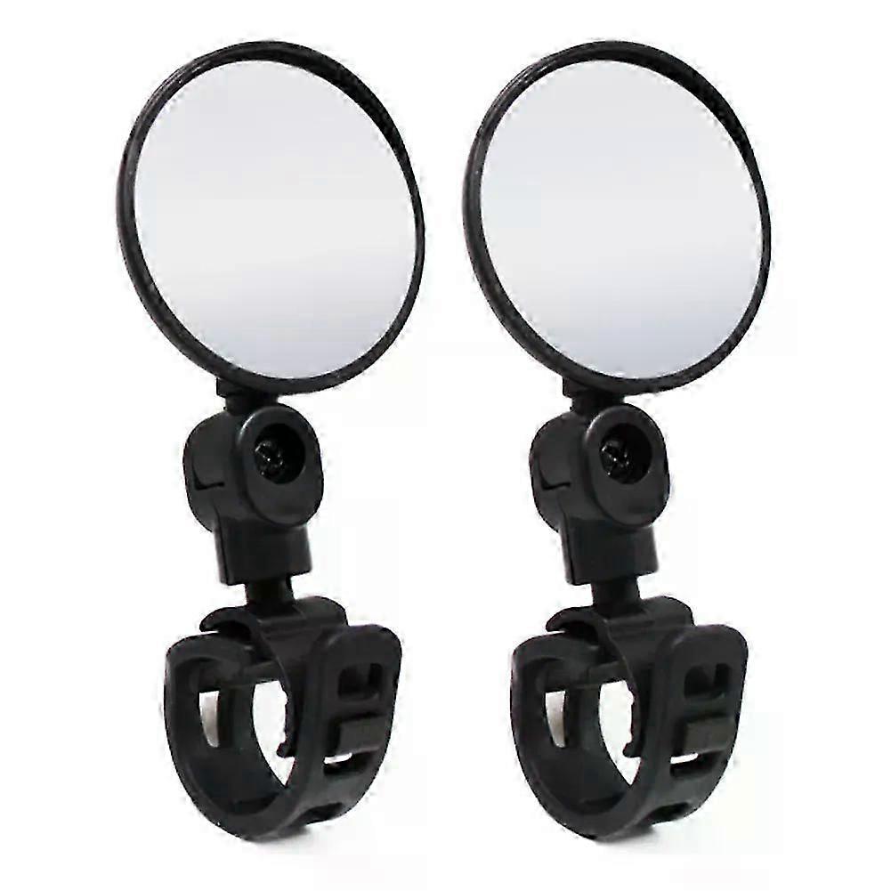 2pcs Electric Scooter Rearview Mirror for Xiaomi M365 Handlebar Rear View Mirror 360 Degree Rotatable Mountain Bicycle Mirrors
