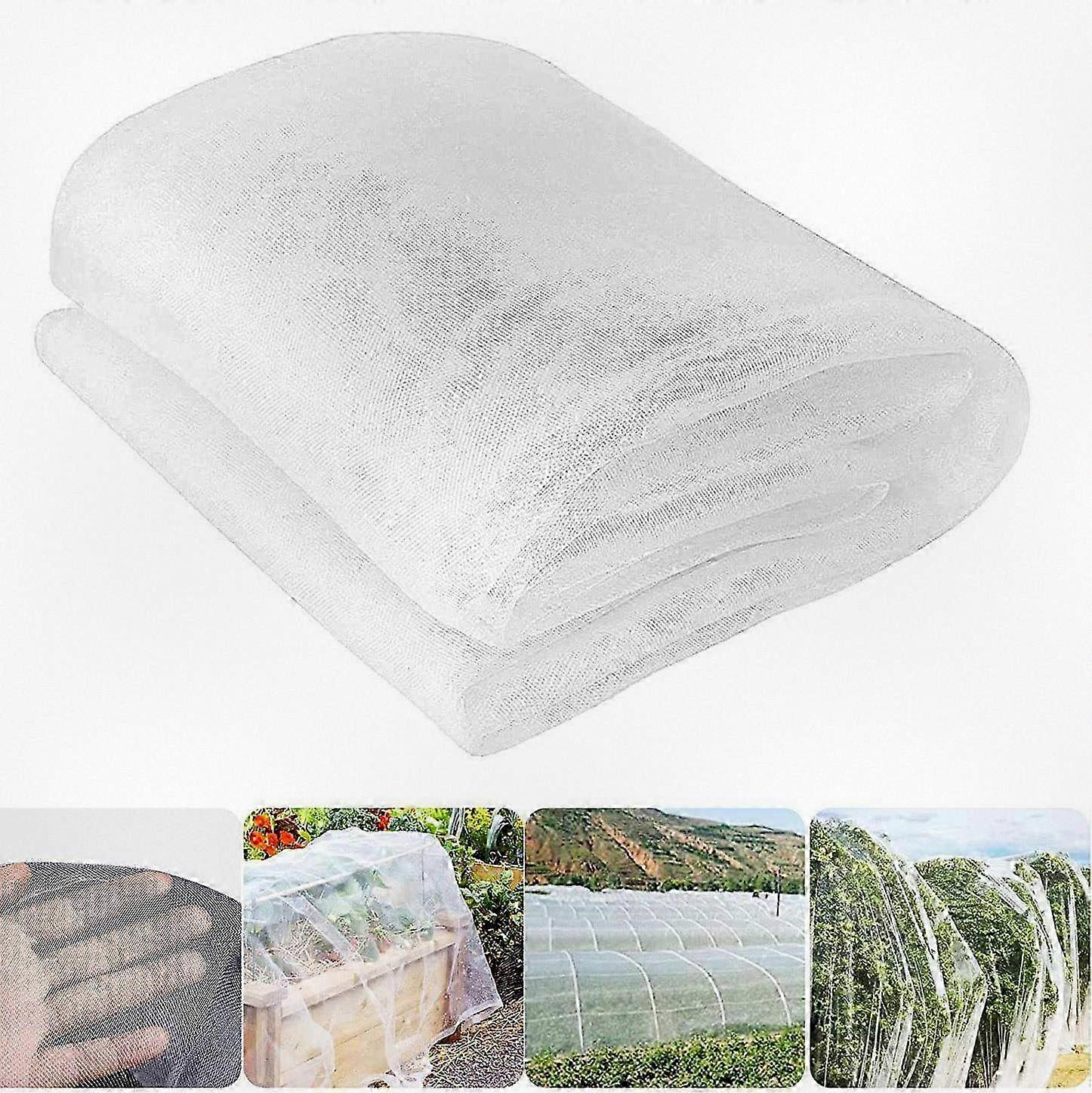 Insect barrier mesh 2.5x6m, garden pest control netting